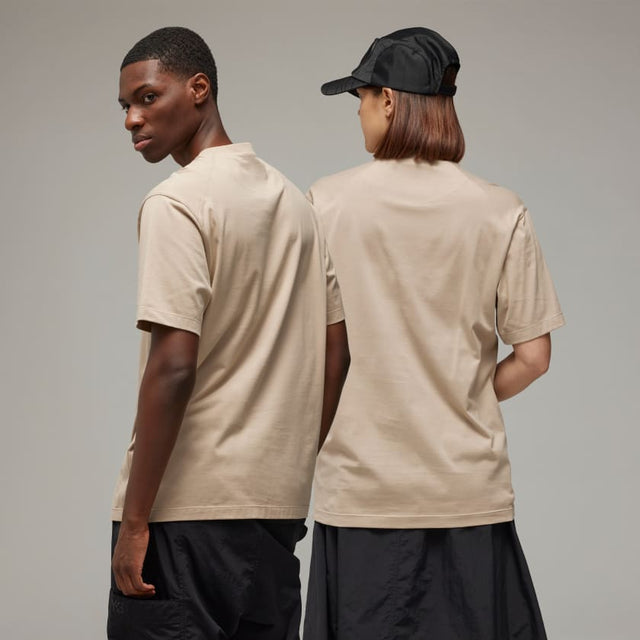 Y - 3 RELAXED T - SHIRT CLAY BROWN - Hombre Amsterdam