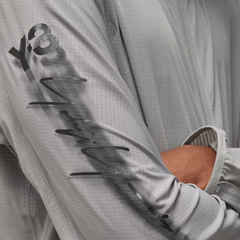 Y-3 RUNNING JACKET GREY – Hombre Amsterdam