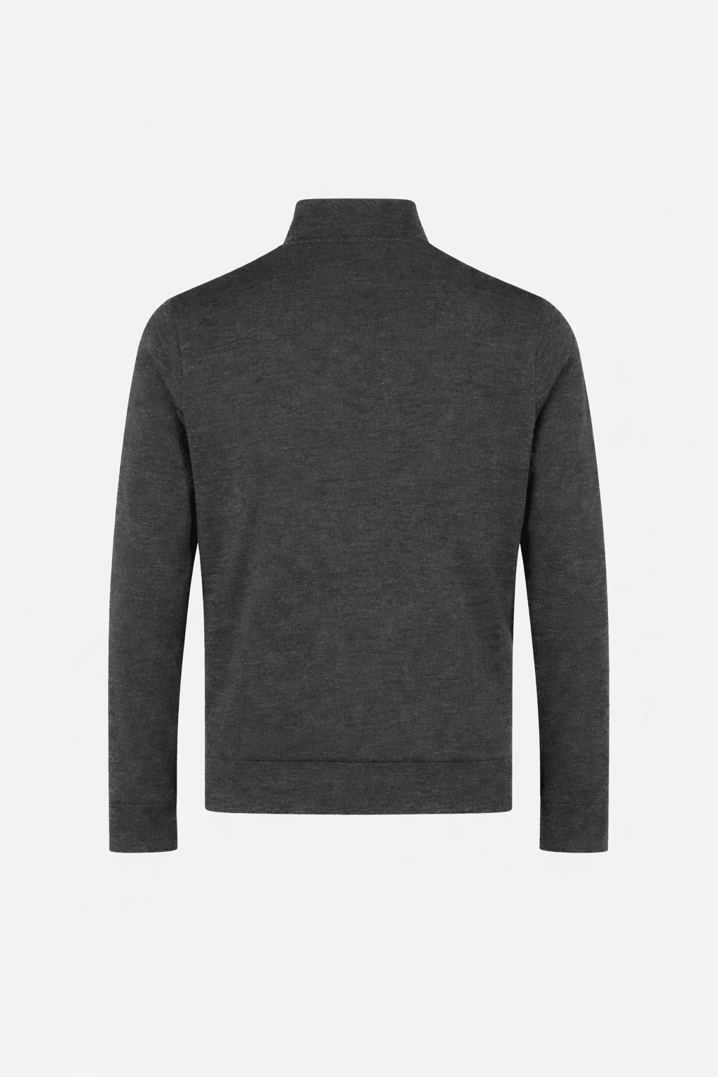 Zip Vest Cotton Super 60 Melange Grey - Hombre Amsterdam
