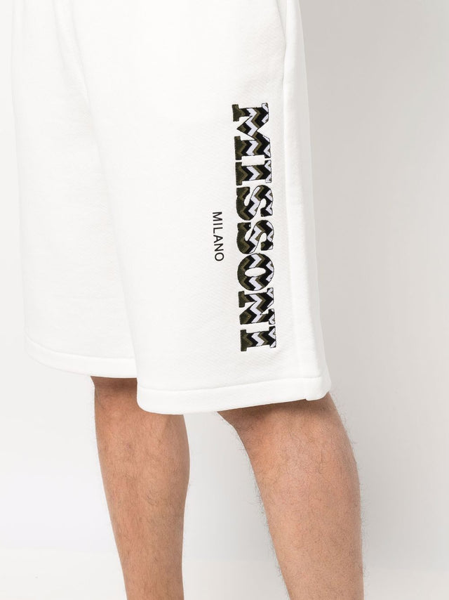 MISSONI SHORT WITH EMBROIDERED LOGO Side