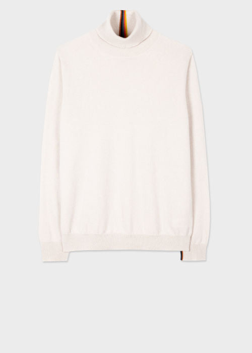 PAUL SMITH CASHMERE ROLL NECK SWEATER