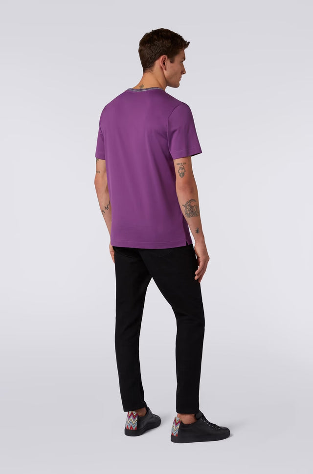 missoni t-shirt purple back
